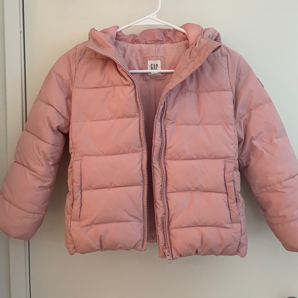 GAP Kids Sherpa/fleece-Lined Puffer Jacket